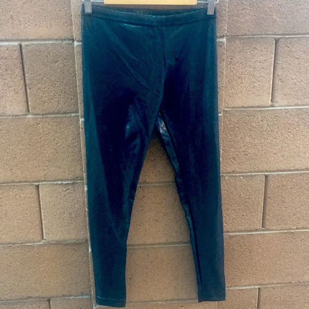 American apparel wet look shiny faux leather - Picture 1 of 7